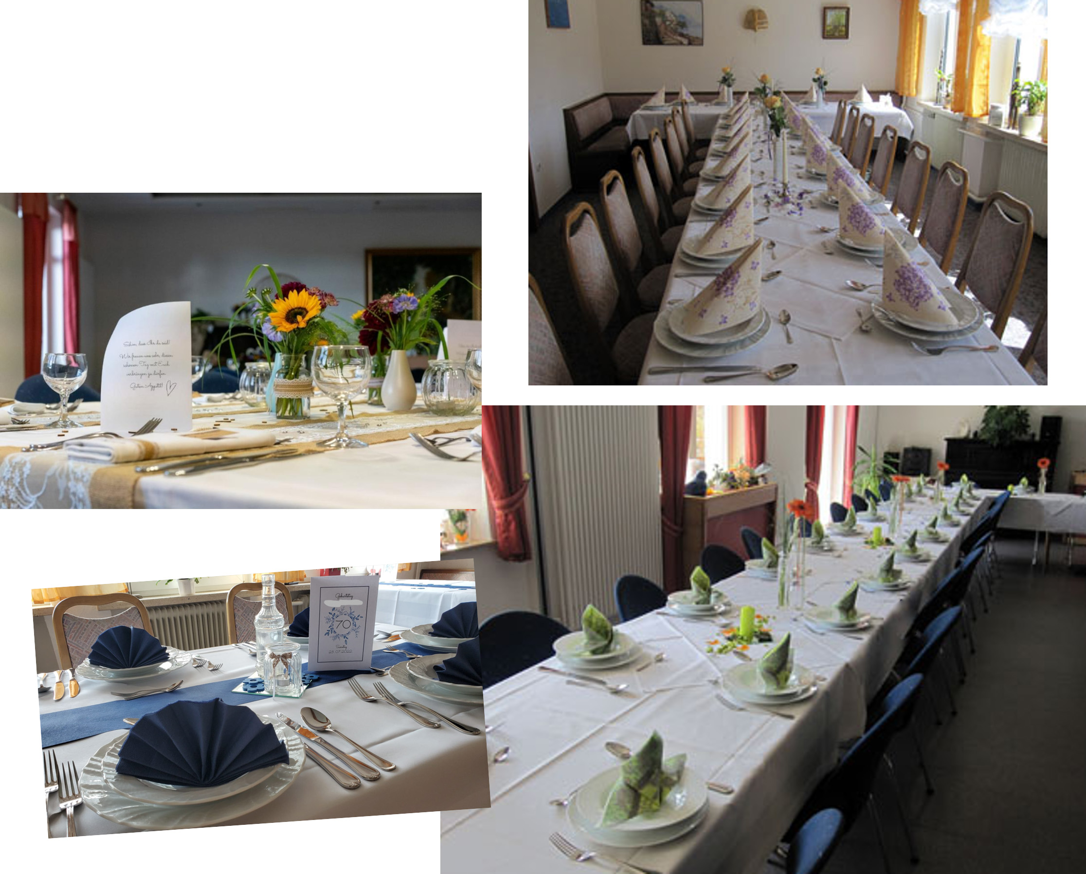 Saal und Veranstaltungsmöglichkeiten